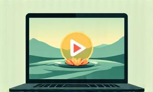 Still image from a video masterclass on stress management, featuring a thoughtful expert.